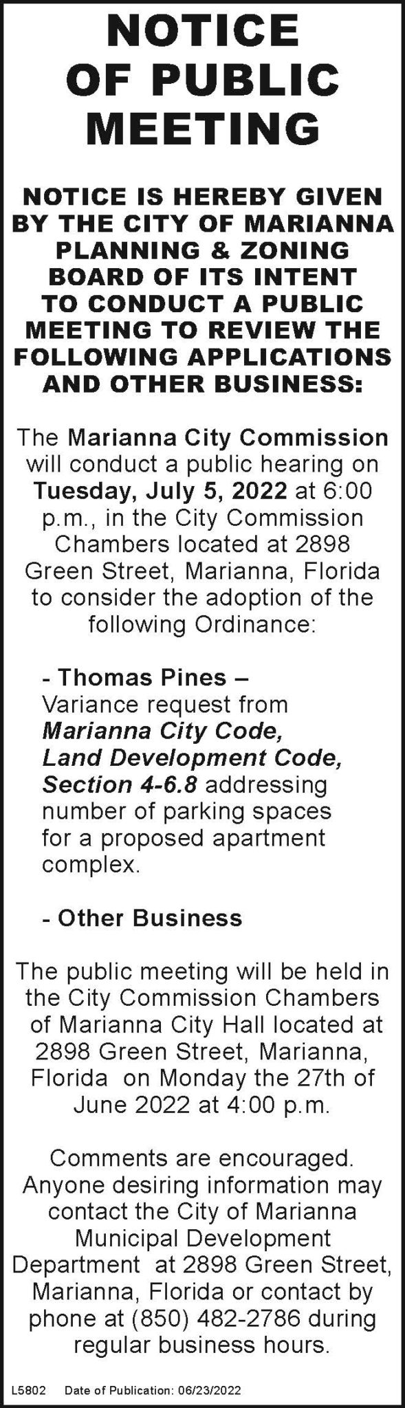 Wynn Law Firm Marianna, FL Office