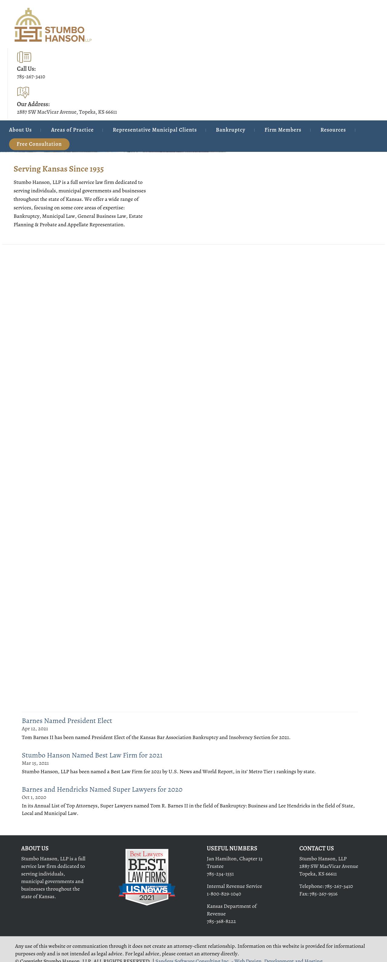 Stumbo Hanson, LLP Topeka, KS Office