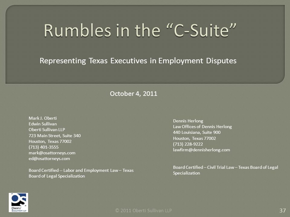 Law Office of Dennis Herlong Houston,  Office