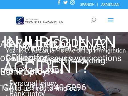 The Law Offices of Yeznik O. Kazandjian Glendale,  Office