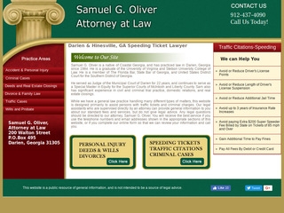 Samuel G. Oliver, Attorney at Law Darien,  Office