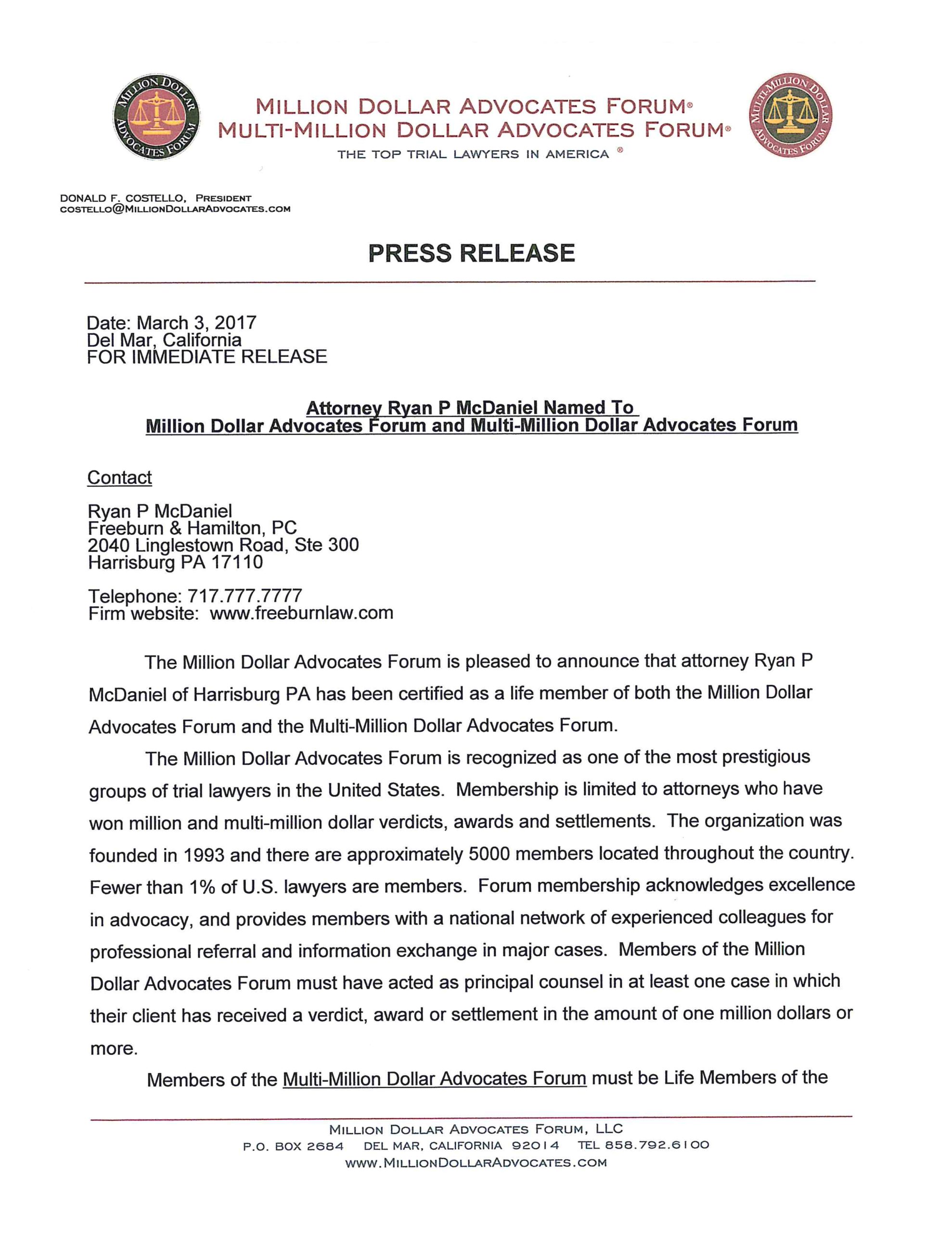 Freeburn and Hamilton Harrisburg, PA Office