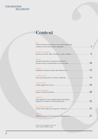 Kromann Reumert Copenhagen, Denmark Office