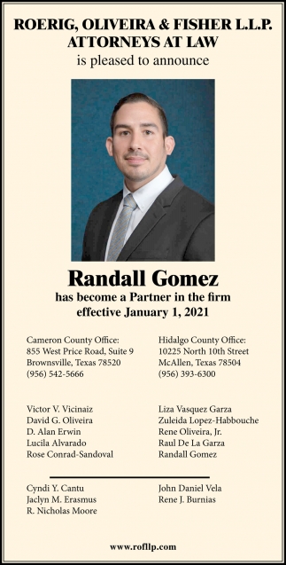 Gault, Nye & Quintana L.L.P Brownsville,  Office