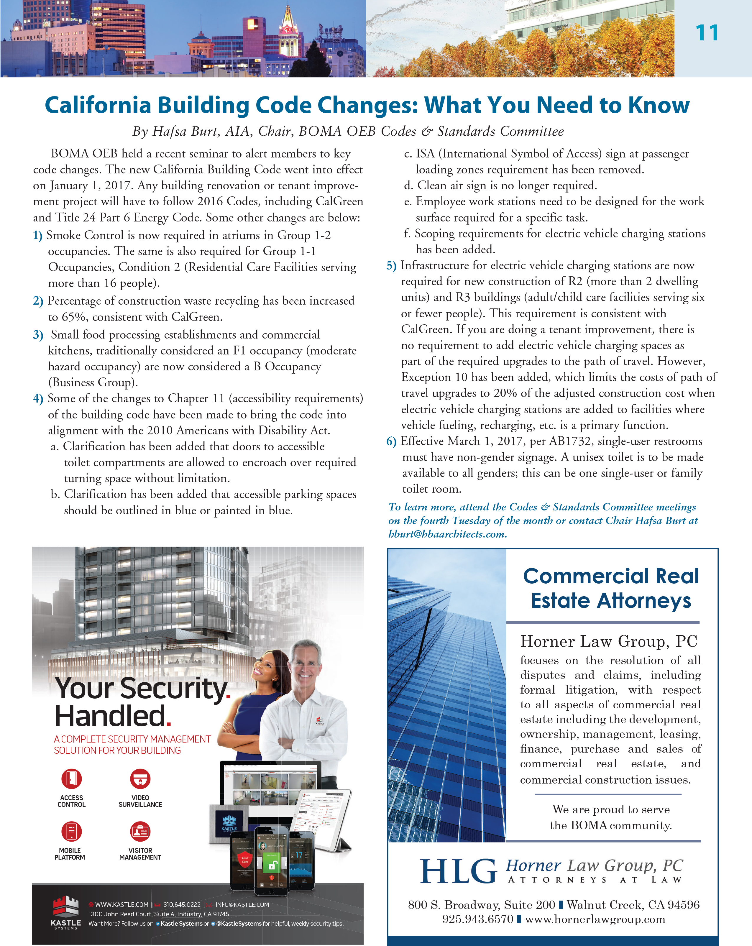 Horner Law Group, PC Walnut Creek, CA Office