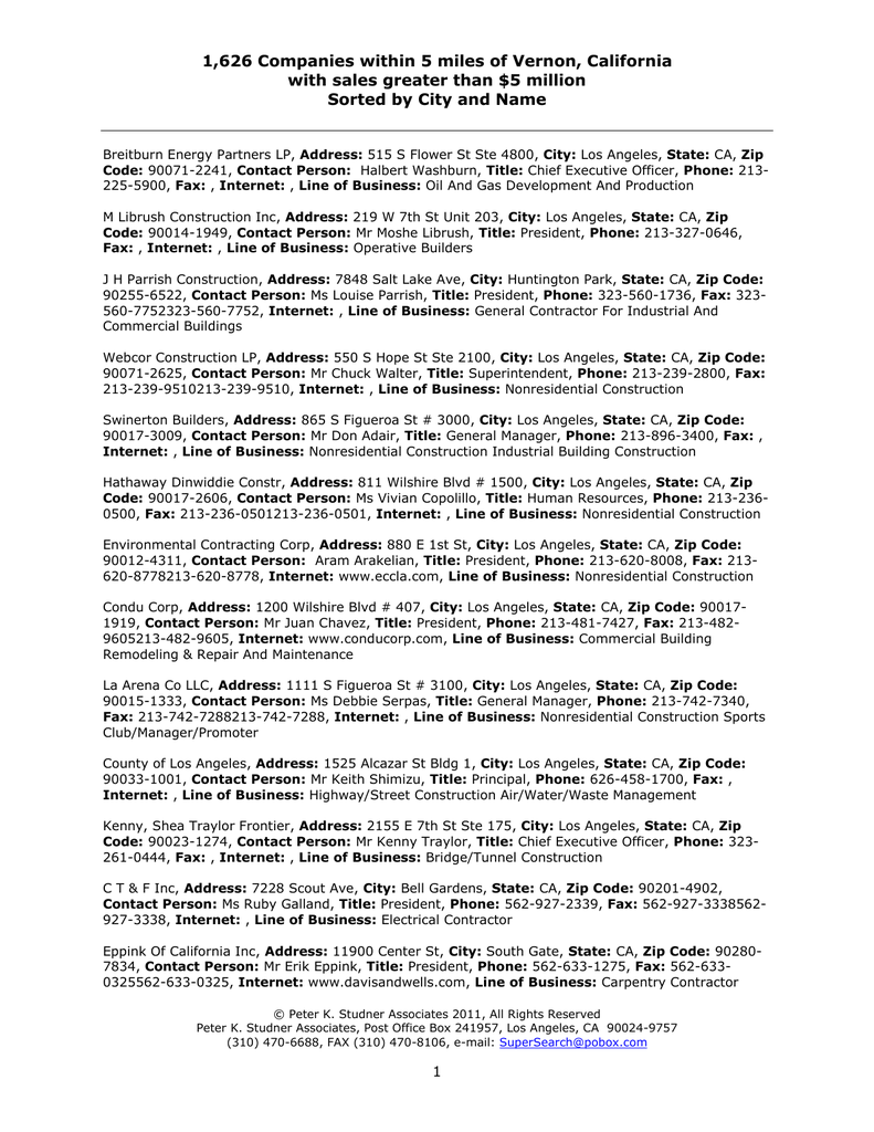 Tucker Ellis Los Angeles, CA Office