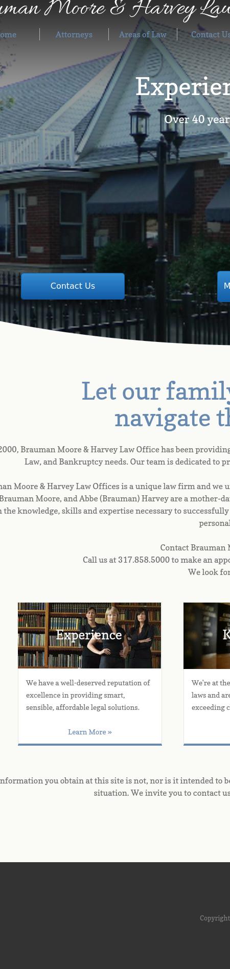 Brauman Moore & Harvey Law Office Brownsburg, IN Office
