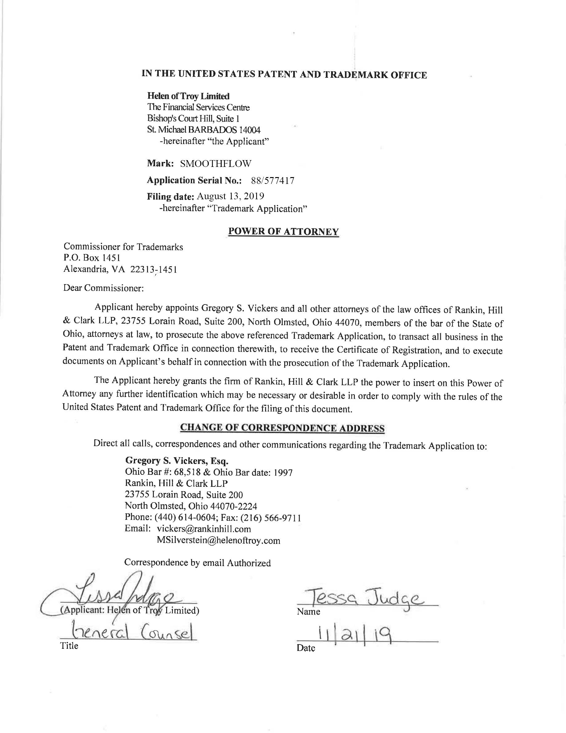 RANKIN, HILL & CLARK LLP North Olmsted, OH Office