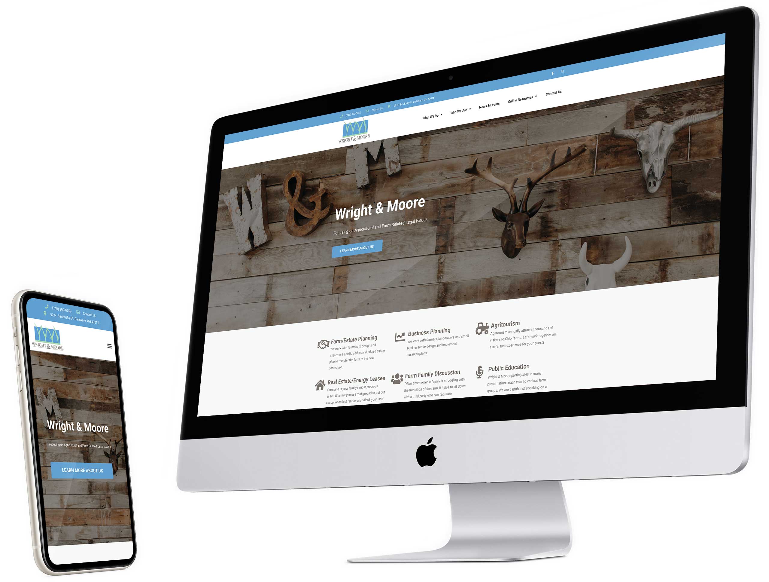 Wright & Moore Law Co. LPA Delaware,  Office