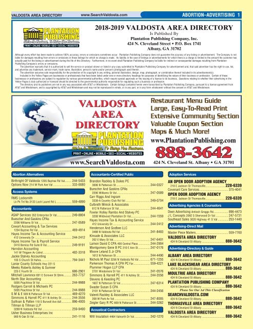 Dodd & Burnham, PC Valdosta, GA Office