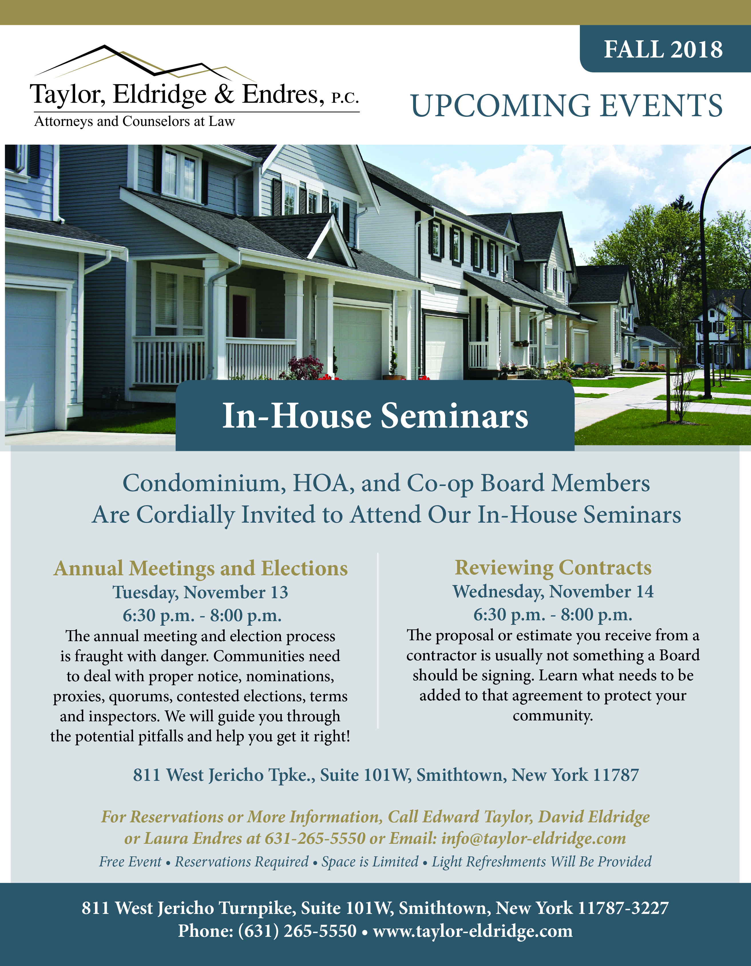 Taylor, Eldridge & Endres, P.C Smithtown,  Office