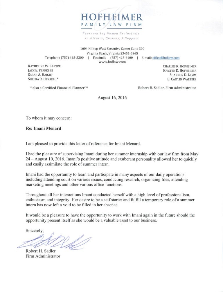 Hofheimer Family Law Firm Virginia Beach,  Office