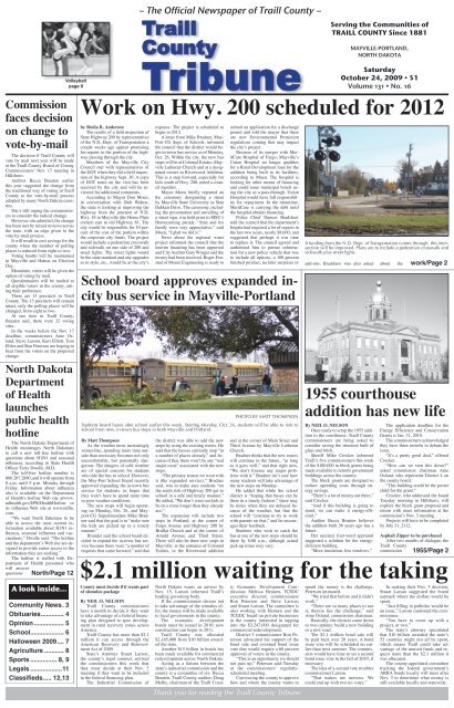 Ohnstad & Twichell, PC Mayville, ND Office