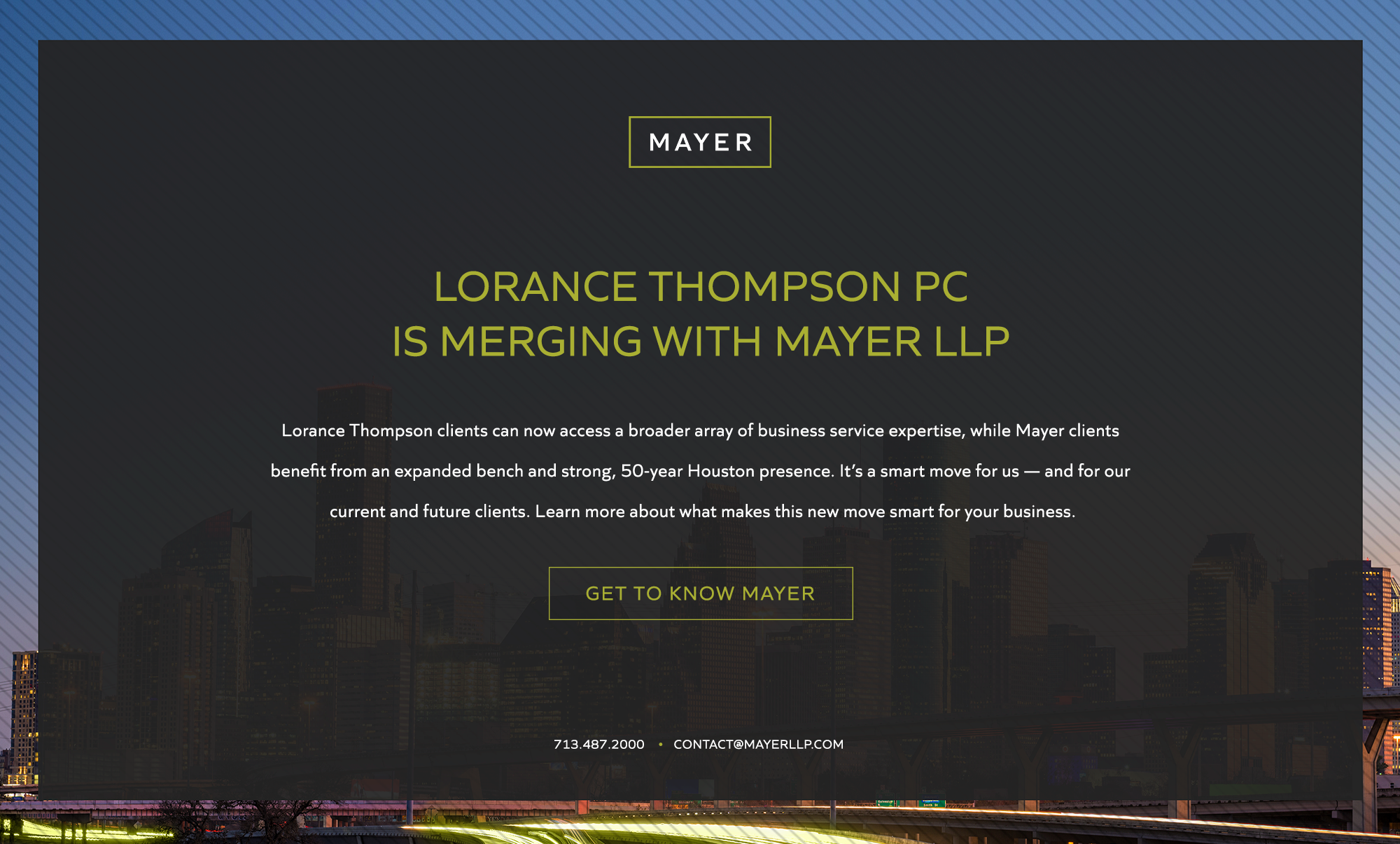 Lorance & Thompson Houston, TX Office