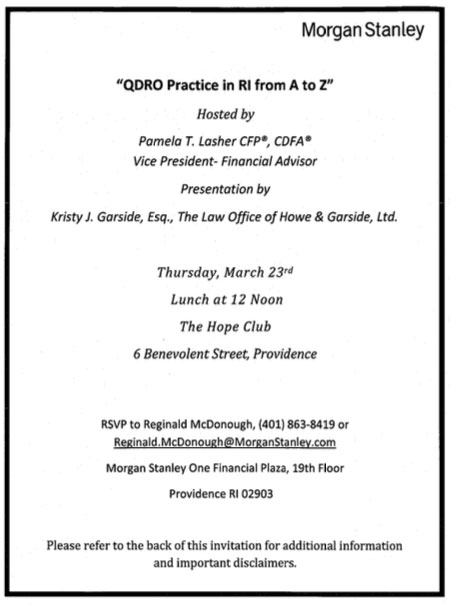 Law Offices of Howe & Garside, Ltd Lincoln, RI Office