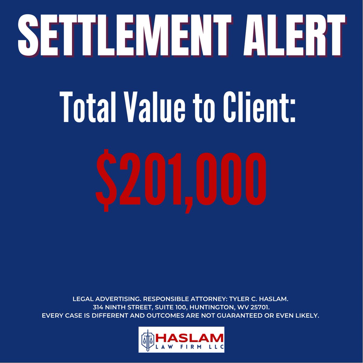HASLAM LAW FIRM LLC Huntington,  Office
