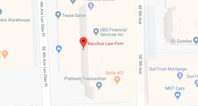 Bacchus Law Firm Fort Lauderdale,  Office