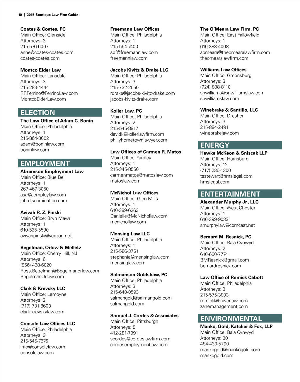 Abramson Employment Law LLC Jenkintown, PA Office