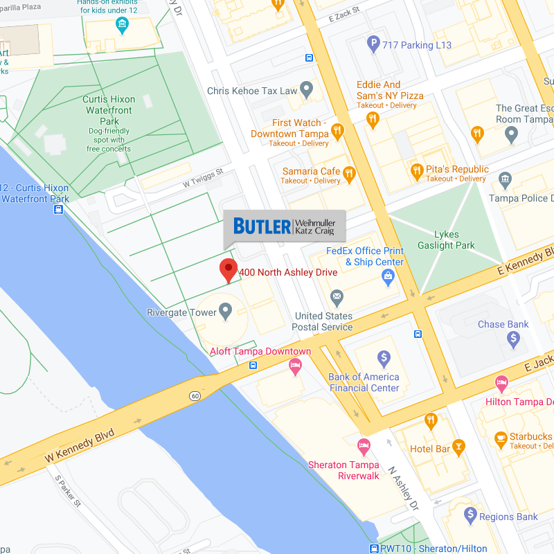 Butler Weihmuller Katz Craig, LLP Tampa, FL Office