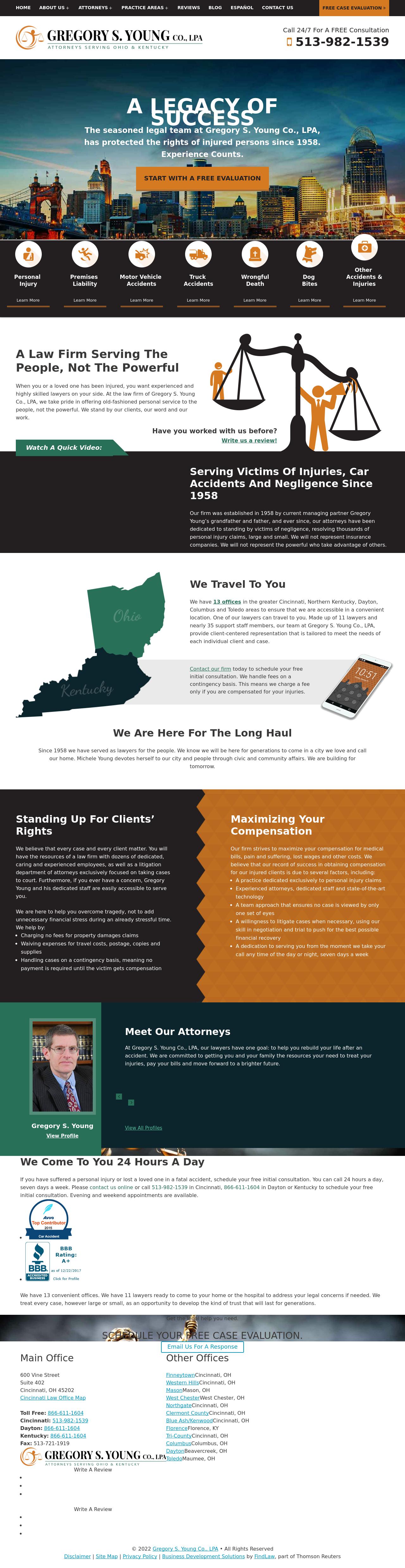Gregory S. Young Co., LPA Beavercreek, OH Office