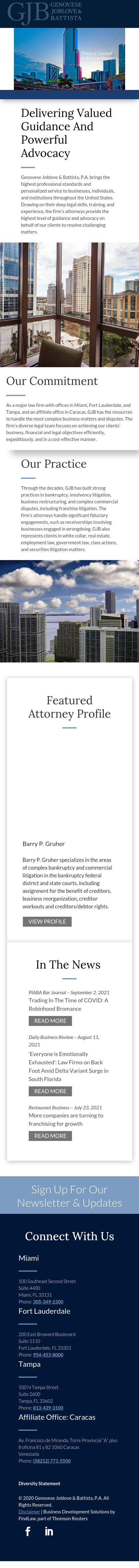 Venable LLP Fort Lauderdale, FL Office