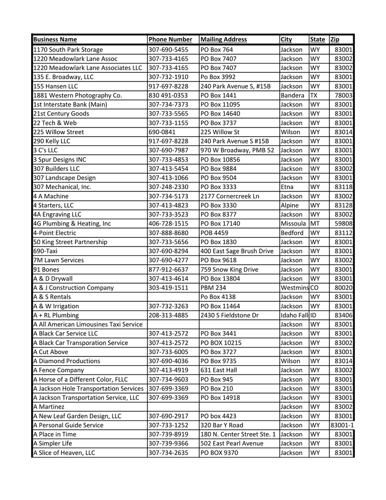 Long Reimer Winegar LLP Evanston, WY Office