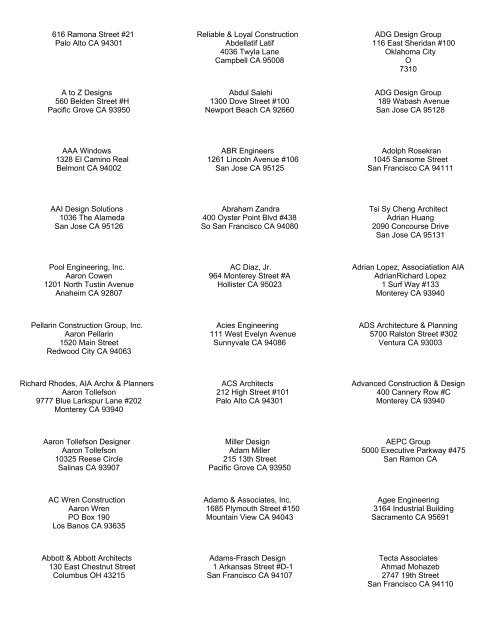 Coleman Chavez & Associates  LLP Salinas, CA Office