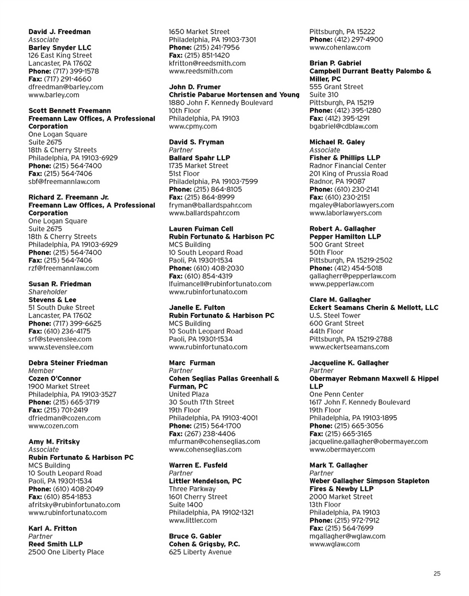 Jennings Sigmond PC Philadelphia, PA Office