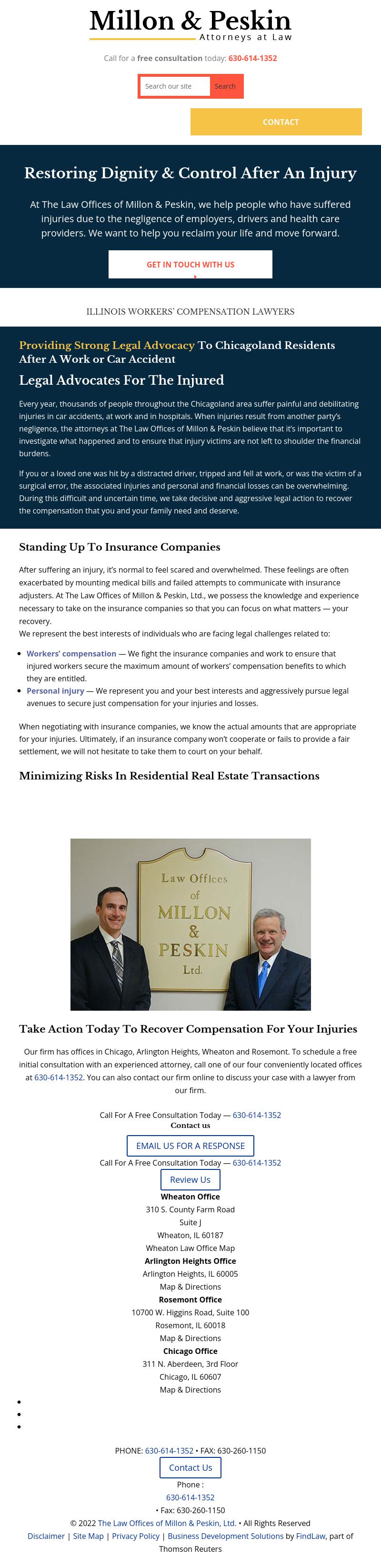 The Law Offices of Millon & Peskin, Ltd Wheaton,  Office