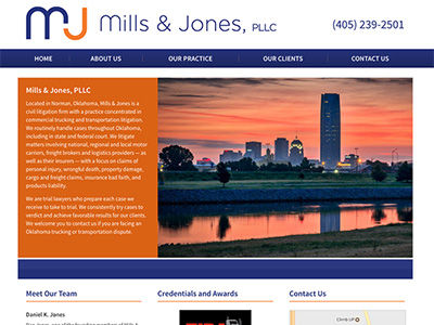 Mills & Jones, PLLC Norman,  Office
