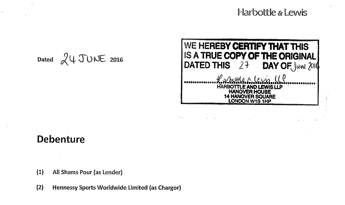 Harbottle & Lewis LLP London, United Kingdom Office