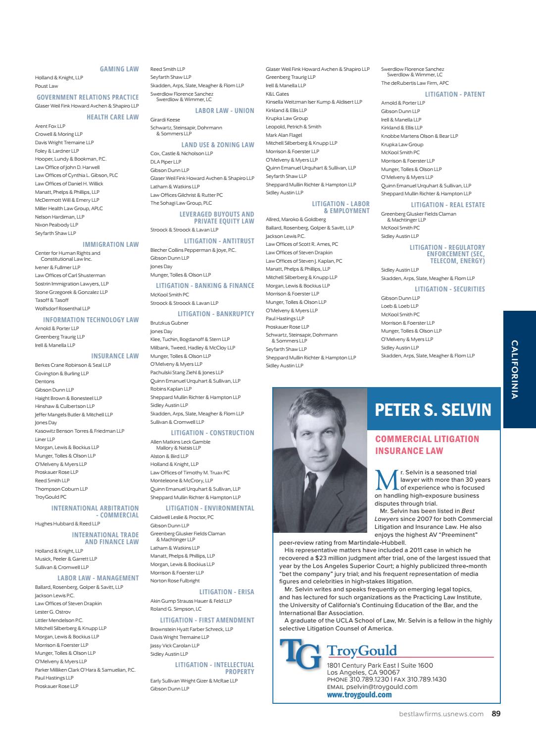 Troy & Gould, P.C Los Angeles, CA Office