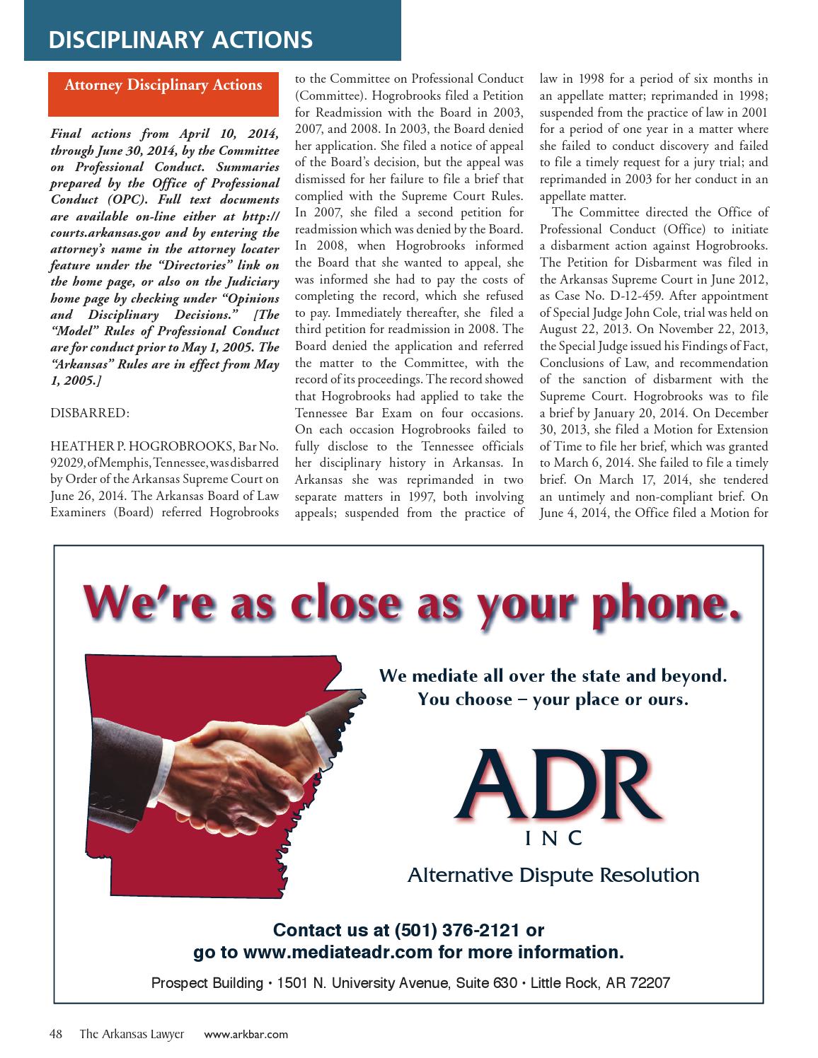ADR, Inc Little Rock, AR Office