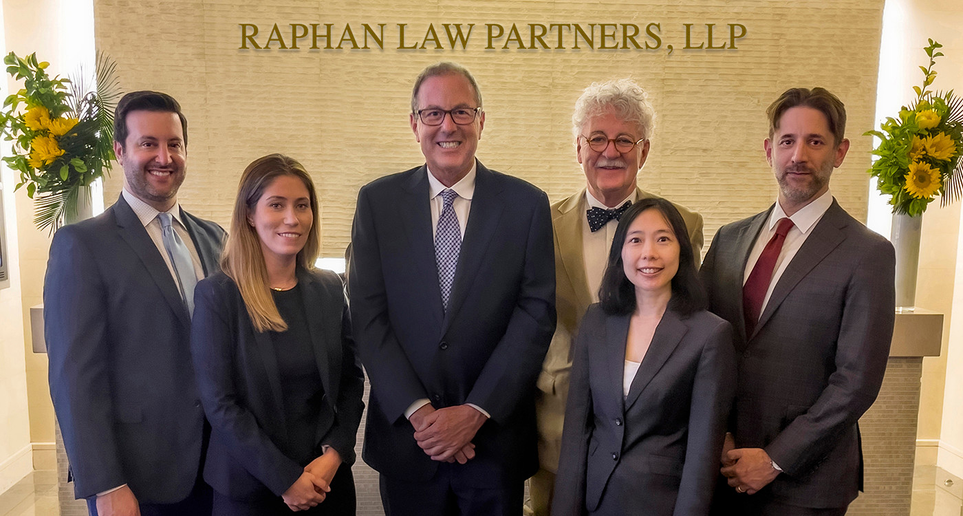 Raphan Law Partners, LLP New York City, NY Office