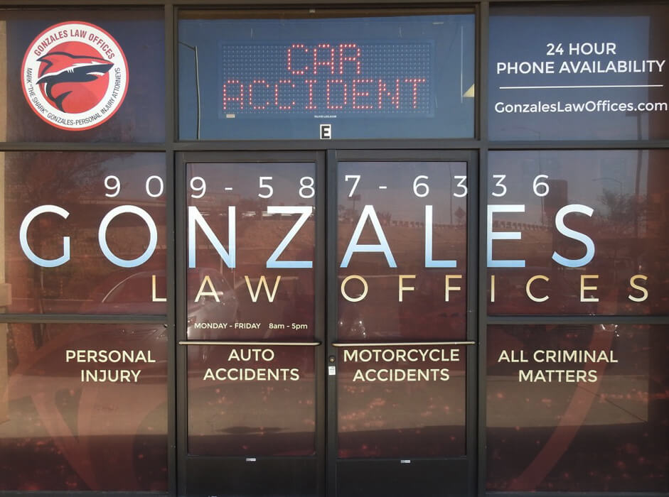Gonzales Law Offices Fontana, CA Office