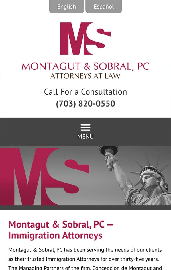 Montagut and Sobral P.C Falls Church, VA Office