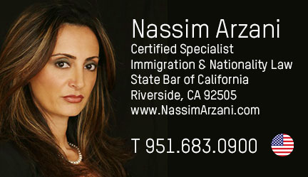 Nassim Arzani American Law Center Riverside, CA Office