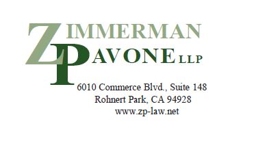 Zimmerman Pavone, LLP Rohnert Park, CA Office