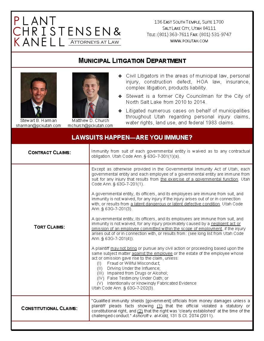 Christensen Law Salt Lake City, UT Office