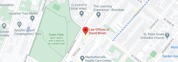 Law Offices of David Bliven White Plains, NY Office