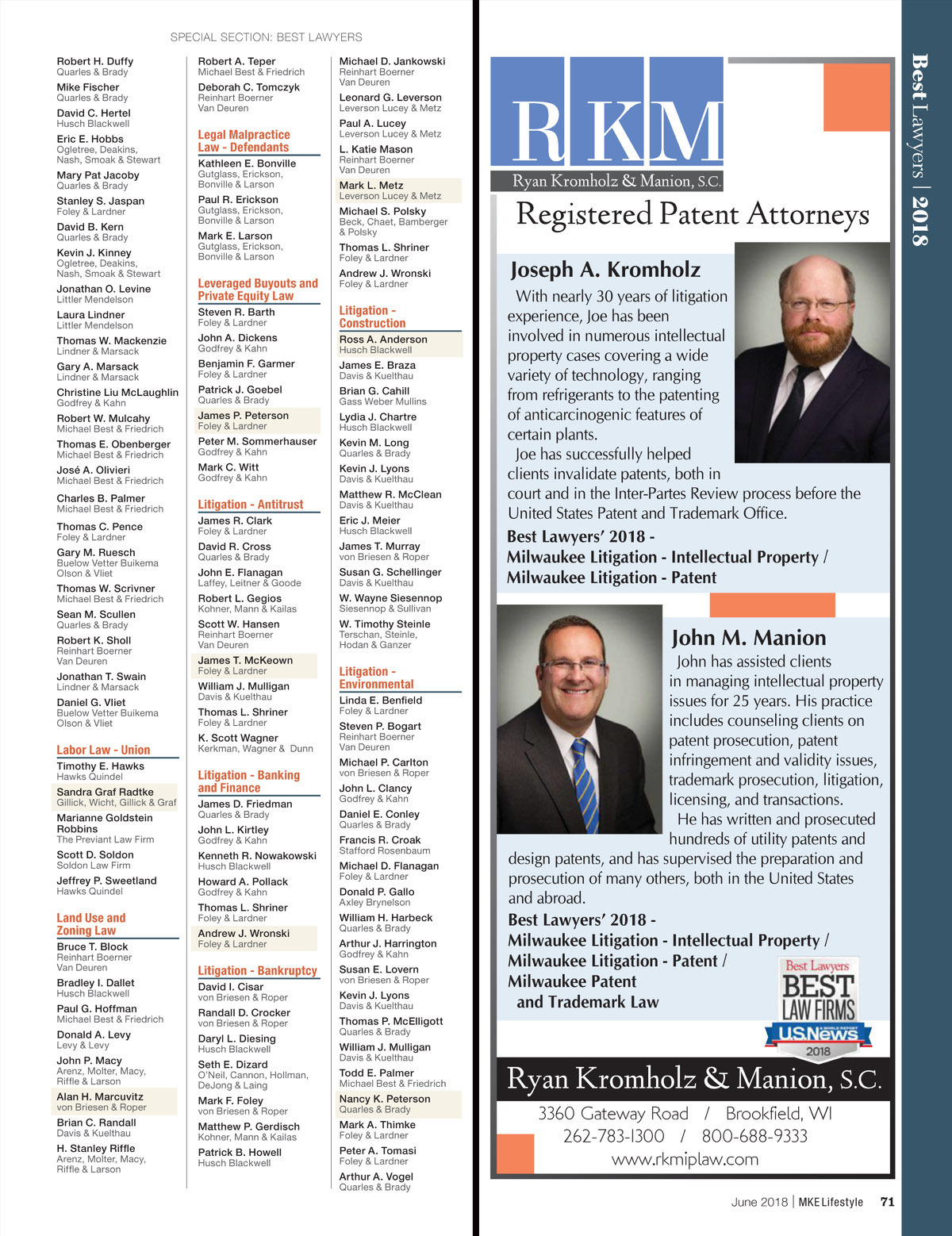 Otjen Law Firm, S.C Milwaukee, WI Office