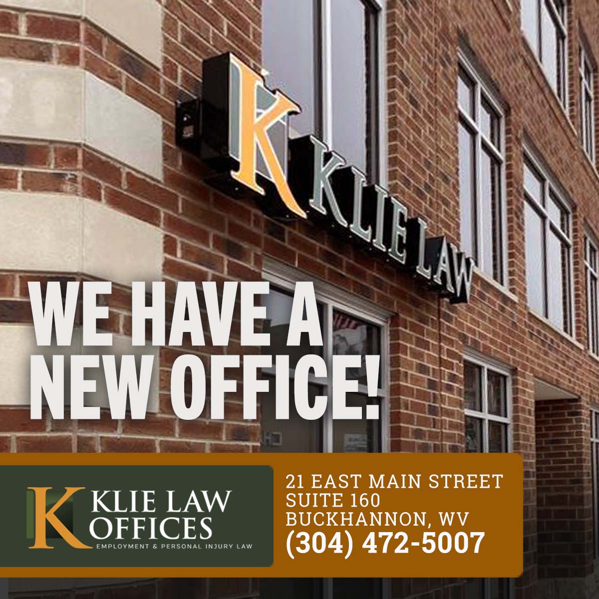 Klie Law Offices Buckhannon, WV Office