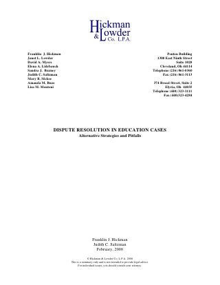 Hickman & Lowder Co., LPA Elyria, OH Office