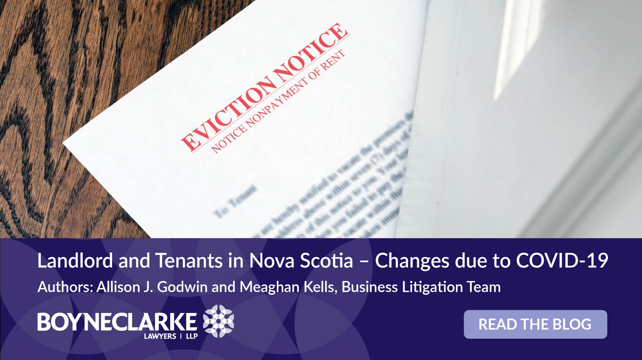 Boyneclarke LLP Province of Nova Scotia, Canada Office