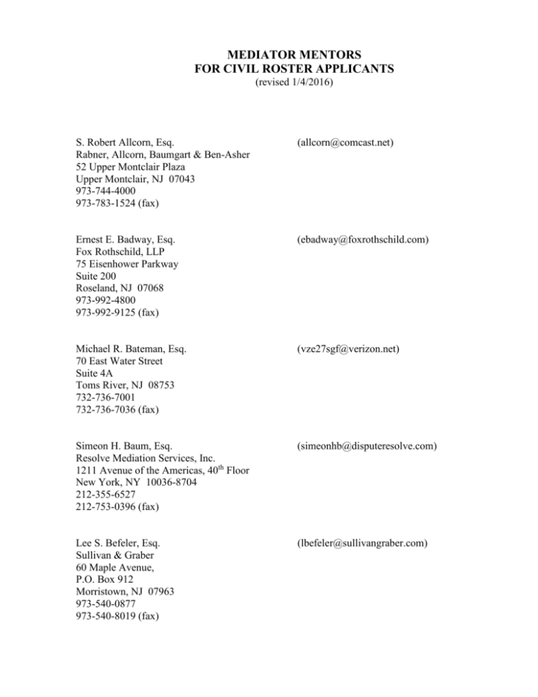 Sullivan and Graber Morristown, NJ Office