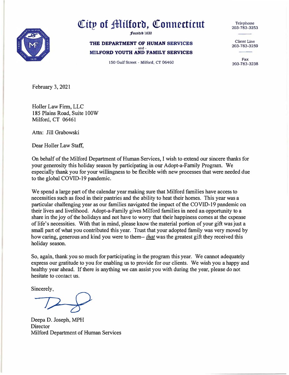 Holler Law Firm Milford,  Office