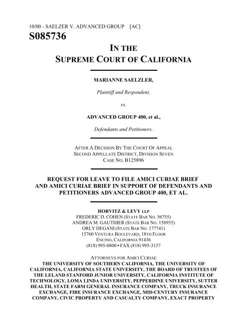 Cohen & Cohen, LLP Encino,  Office