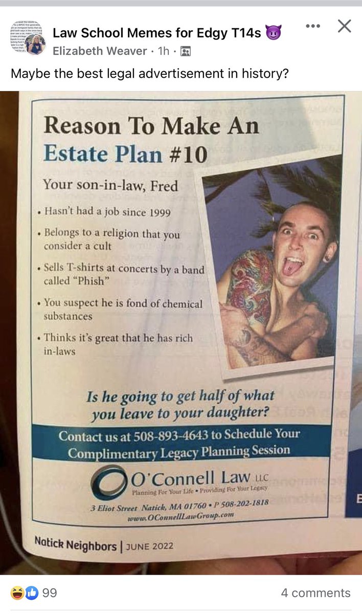 O'Connell Law LLC Natick, MA Office