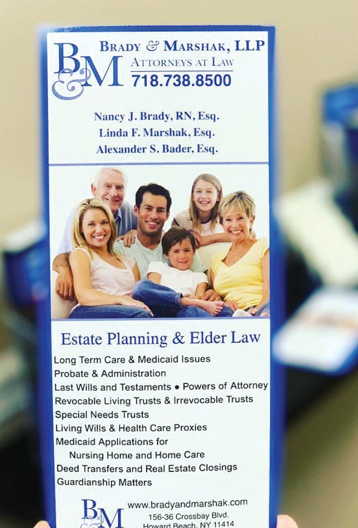 Brady & Marshak, LLP Howard Beach,  Office