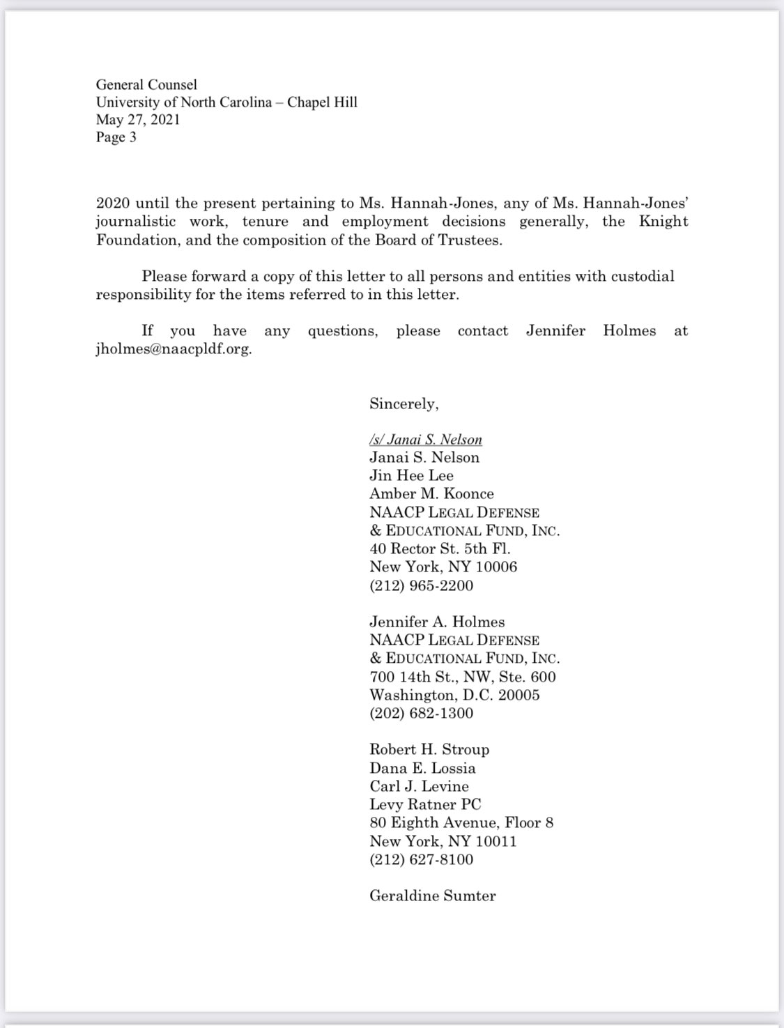 FERGUSON CHAMBERS & SUMTER, PA Charlotte, NC Office